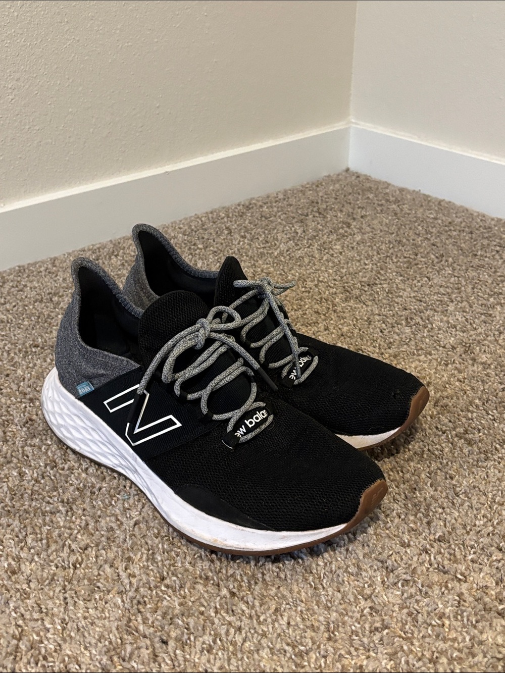 New Balance Women’s Black, Gray Athletic Sneakers